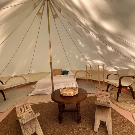 Tente Lodge En Pleine Nature Sumene Exterior photo